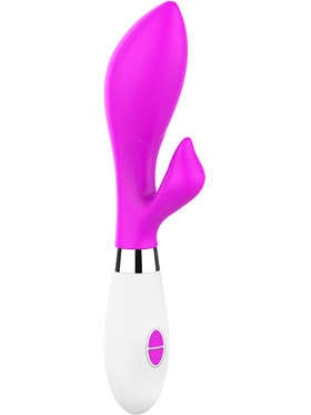 Luminous: Achelois, Ultra Soft Silicone Rabbit Vibrator, rosa