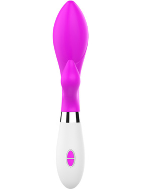 Luminous: Achelois, Ultra Soft Silicone Rabbit Vibrator, rosa