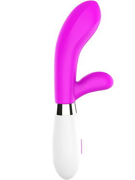 Luminous: Achilles, Ultra Soft Silicone Rabbit Vibrator, rosa