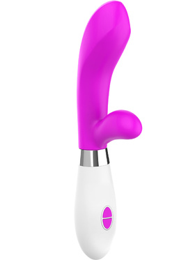 Luminous: Achilles, Ultra Soft Silicone Rabbit Vibrator, rosa