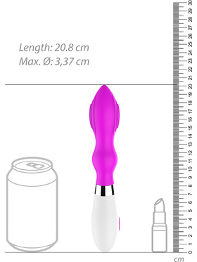 Luminous: Astraea, Ultra Soft Silicone Vibrator, rosa