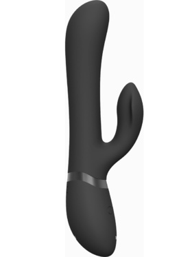 Vive: Chou, G-Spot Rabbit Vibrator, svart