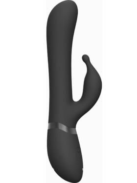 Vive: Chou, G-Spot Rabbit Vibrator, svart