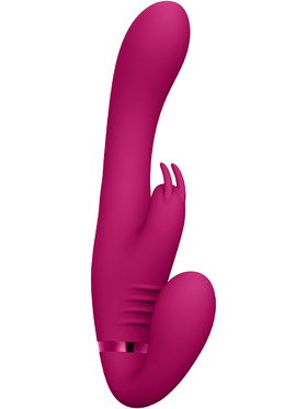 Vive: Suki, G-Spot Strapless Strapon Rabbit, rosa