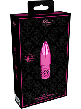 Royal Gems: Glitter, 10 Speed Rechargeable Bullet, rosa