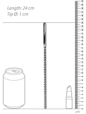 Ouch!: Urethral Sounding, Stainless Steel Dilator, 10 mm