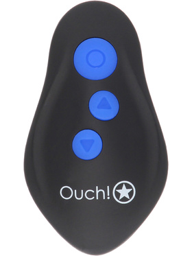 Ouch! Electro: E-Stim & Vibration Butt Plug with Ring