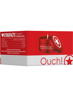 Ouch!: Massage Candle, Blood Orange Scented