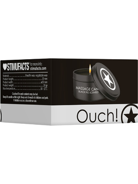 Ouch!: Massage Candle, Black Fig Scented