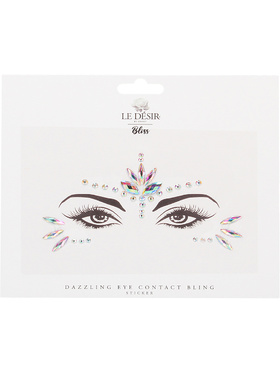 Le Désir: Dazzling Eye Contact Bling Sticker