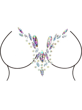 Le Désir: Dazzling Deep-V Cleavage Bling Sticker