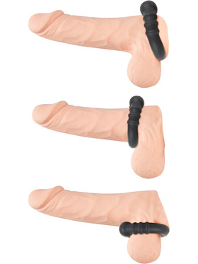 Rebel: 3 Heavy Silicone Cock Rings