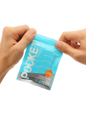 Tenga: Pocket Stroker, Wave Line