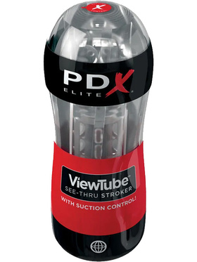 Pipedream PDX Elite: ViewTube, See-Thru Stroker