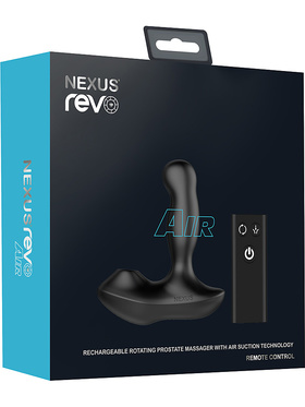 Nexus: Revo Air, Rotating Prostate Massager with Suction