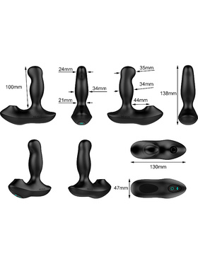 Nexus: Revo Air, Rotating Prostate Massager with Suction
