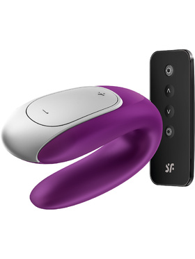 Satisfyer Connect: Double Fun, Partner Vibrator, lila