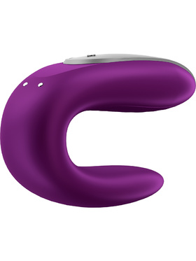 Satisfyer Connect: Double Fun, Partner Vibrator, lila