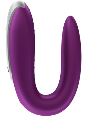 Satisfyer Connect: Double Fun, Partner Vibrator, lila