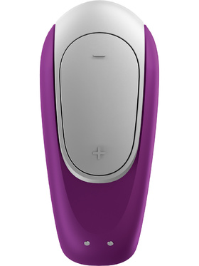 Satisfyer Connect: Double Fun, Partner Vibrator, lila