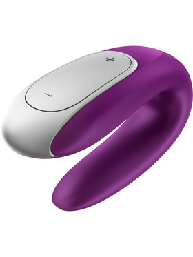 Satisfyer Connect: Double Fun, Partner Vibrator, lila