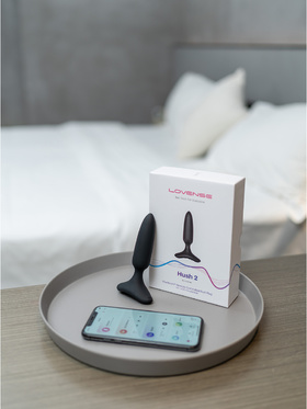 Lovense: Hush 2, Bluetooth Butt Plug, XS (25 mm)