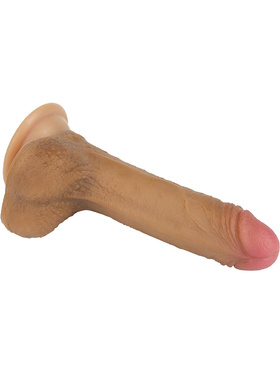 LoveToy: Dual-Layered Silicone Cock, 18 cm