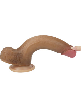 LoveToy: Dual-Layered Silicone Cock, 21 cm