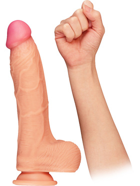 LoveToy: Dual-Layered Silicone Cock, 25 cm