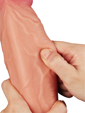 LoveToy: Dual-Layered Silicone Cock, 25 cm