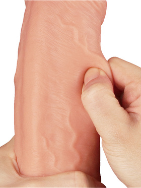 LoveToy: Dual-Layered Silicone Cock, 28 cm