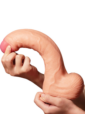 LoveToy: Dual-Layered Silicone Cock, 28 cm