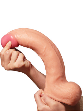 LoveToy: Dual-Layered Silicone Cock, 31 cm