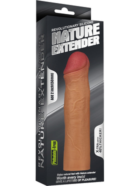 LoveToy: Silicone Nature Extender + 5 cm