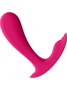 Satisfyer Connect: Top Secret, Wearable Vibrator, rosa