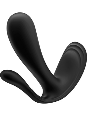 Satisfyer Connect: Top Secret +, Wearable Vibrator, svart