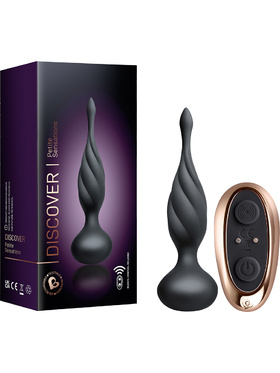 Rocks-Off: Petite Sensations Discover, Anal Stimulator, svart