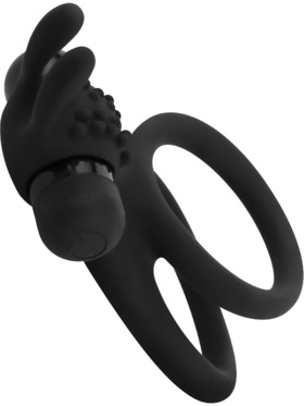 EasyToys: Share Ring, Double Vibrating Cock Ring with Rabbit Ears