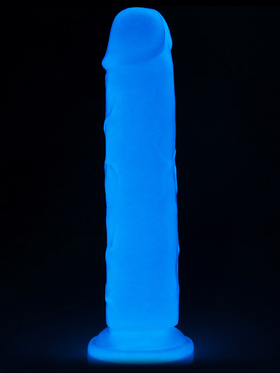 LoveToy: Lumino Play, Självlysande Dildo, 21 cm