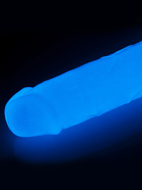 LoveToy: Lumino Play, Självlysande Dildo, 21 cm