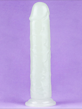 LoveToy: Lumino Play, Självlysande Dildo, 21 cm