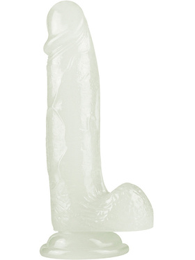 LoveToy: Lumino Play, Självlysande Dildo, 19 cm