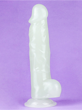 LoveToy: Lumino Play, Självlysande Dildo, 22 cm