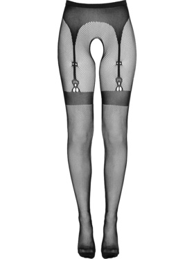 Cottelli Legwear: Grenlösa Strumpbyxor, One Size