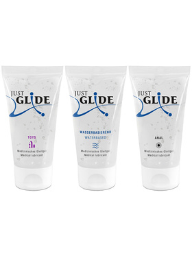 Just Glide: Glidmedel Set, 3x50 ml