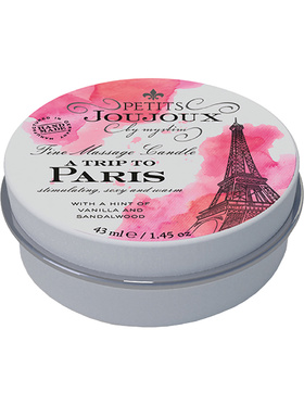 Petits Joujoux: A Trip To Paris, Massage Candle, 43 ml