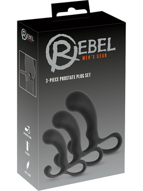 Rebel: 3-Piece Prostate Plug Set