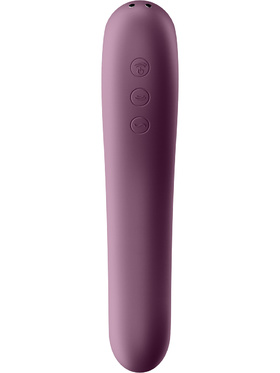 Satisfyer: Dual Kiss, Air Pulse Vibrator, lila