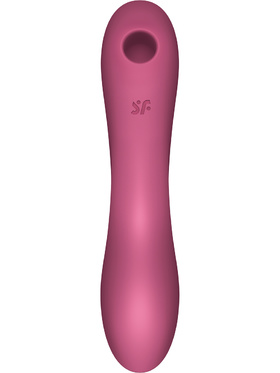 Satisfyer: Curvy Trinity 3, Air Pulse Vibrator, röd