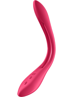 Satisfyer: Elastic Joy, Multi Vibrator, röd